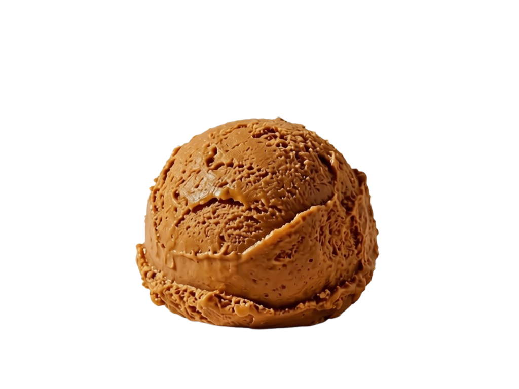 Helado proteico sabor dulce de leche