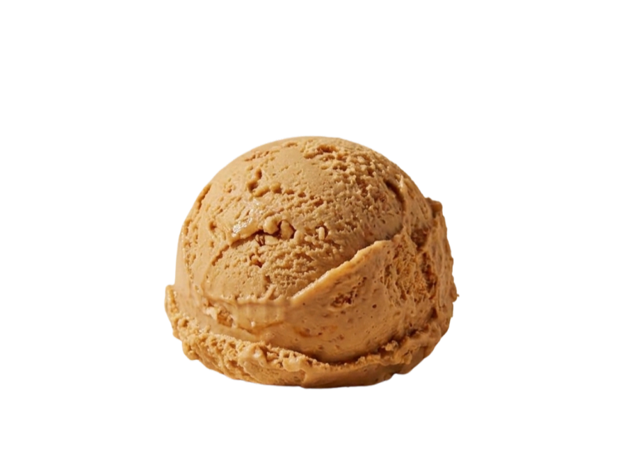Helado proteico sabor mantequilla de maní