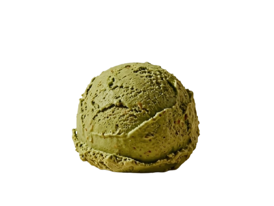 Helado proteico sabor pistacho