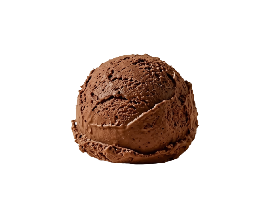 Helado proteico sabor chocolate